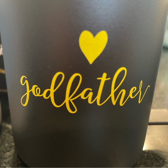 COFFEE MUGS (2) Godmother & Godfather NEW - Picture 7 of 11